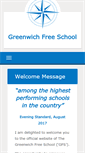 Mobile Screenshot of greenwichfreeschool.co.uk